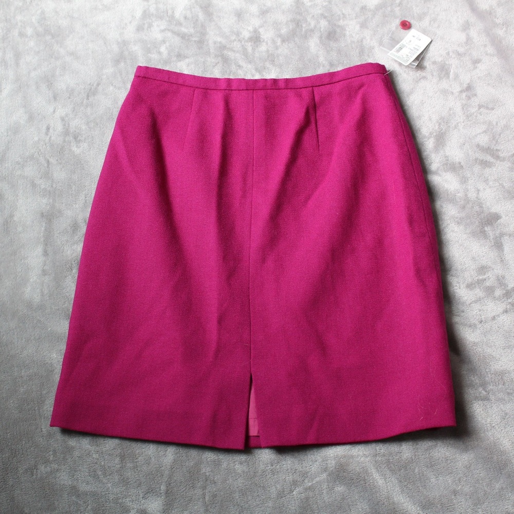 Gantos Raspberry Pencil Skirt
